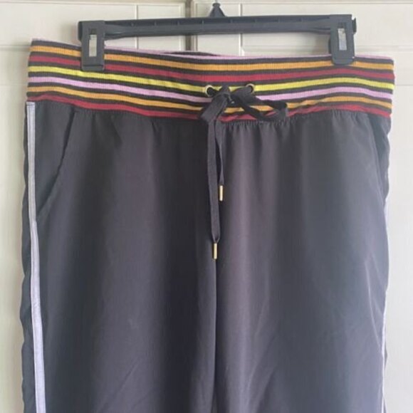 C&C California Women’s‎ Black Ultra Thin Black Athletic Sport Pant Sz Large - Picture 3 of 7